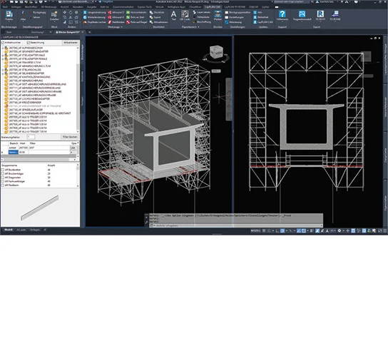 3D modelleme ve BIM görselleri